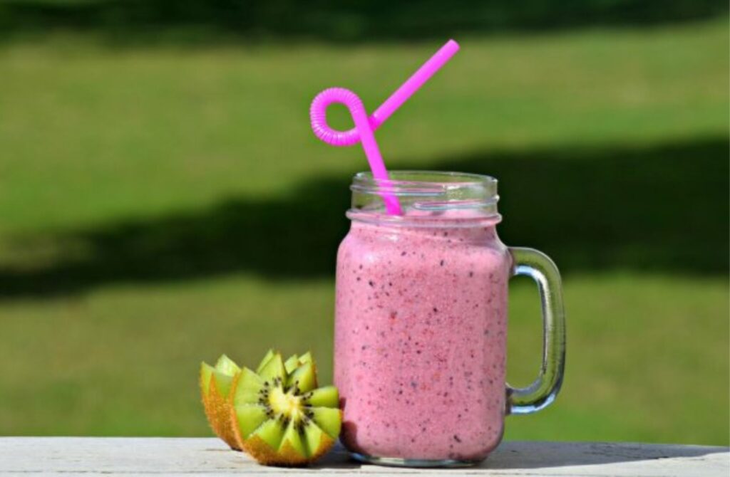 Gut Healing Raspberry Smoothie