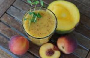 Mango and Peach Smoothie for Inflammation and Joint Pain