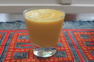 Constipation Relief with a Peachy Smoothie