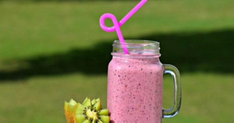 GUT HEALING RASPBERRY SMOOTHIE