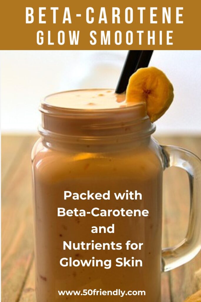beta carotene glow smoothie