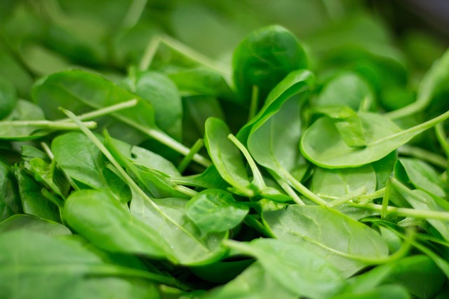spinach for detox
